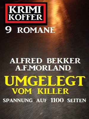 cover image of Umgelegt vom Killer